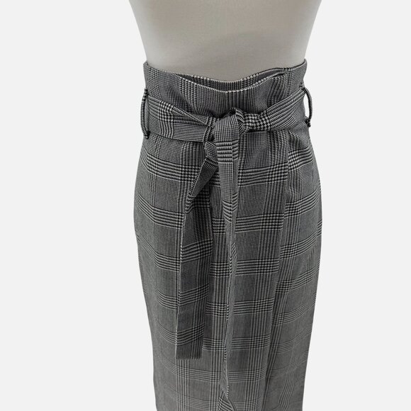 Zara Woman Plaid High-Waisted Pencil Skirt Size S - Picture 2 of 14